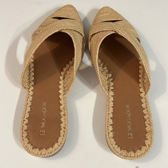 LE MOGADOR Azoulay Flats In Tan size 40 / 9.5 US - Picture 4 of 6